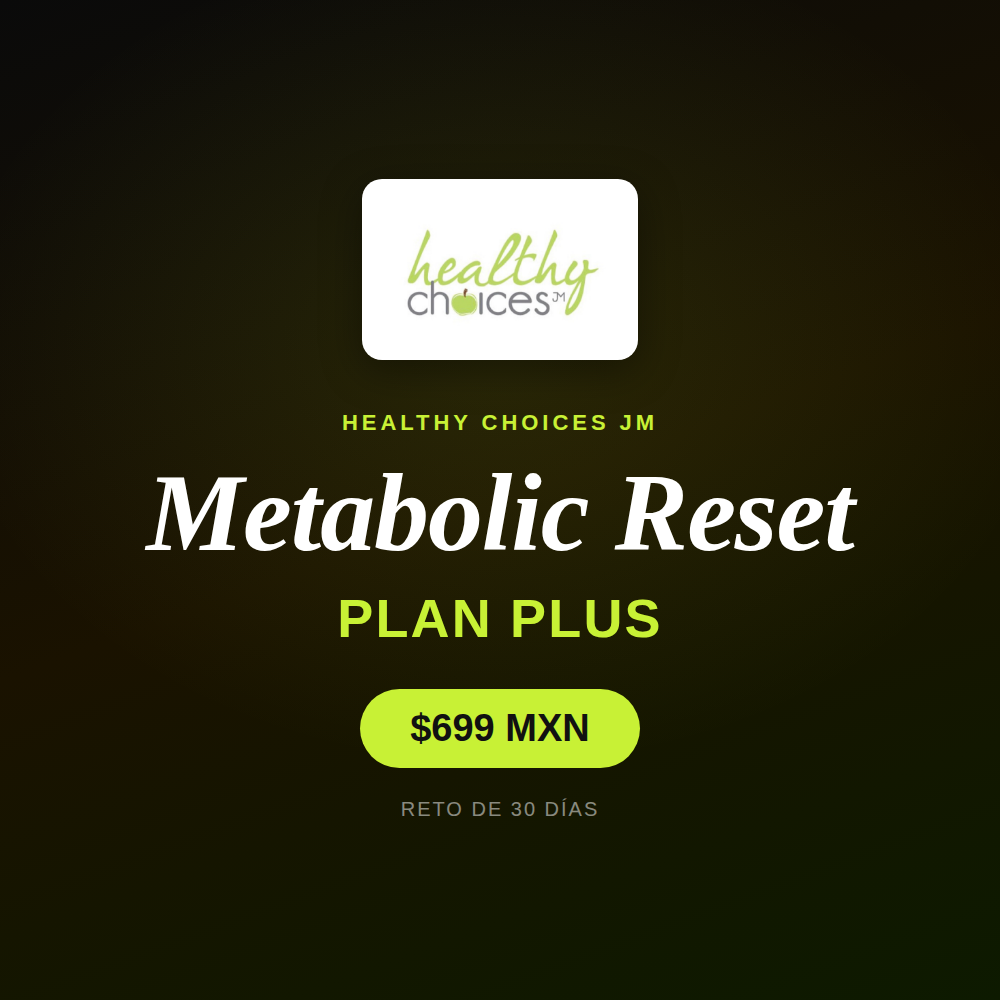 Metabolic Reset - Plan Plus