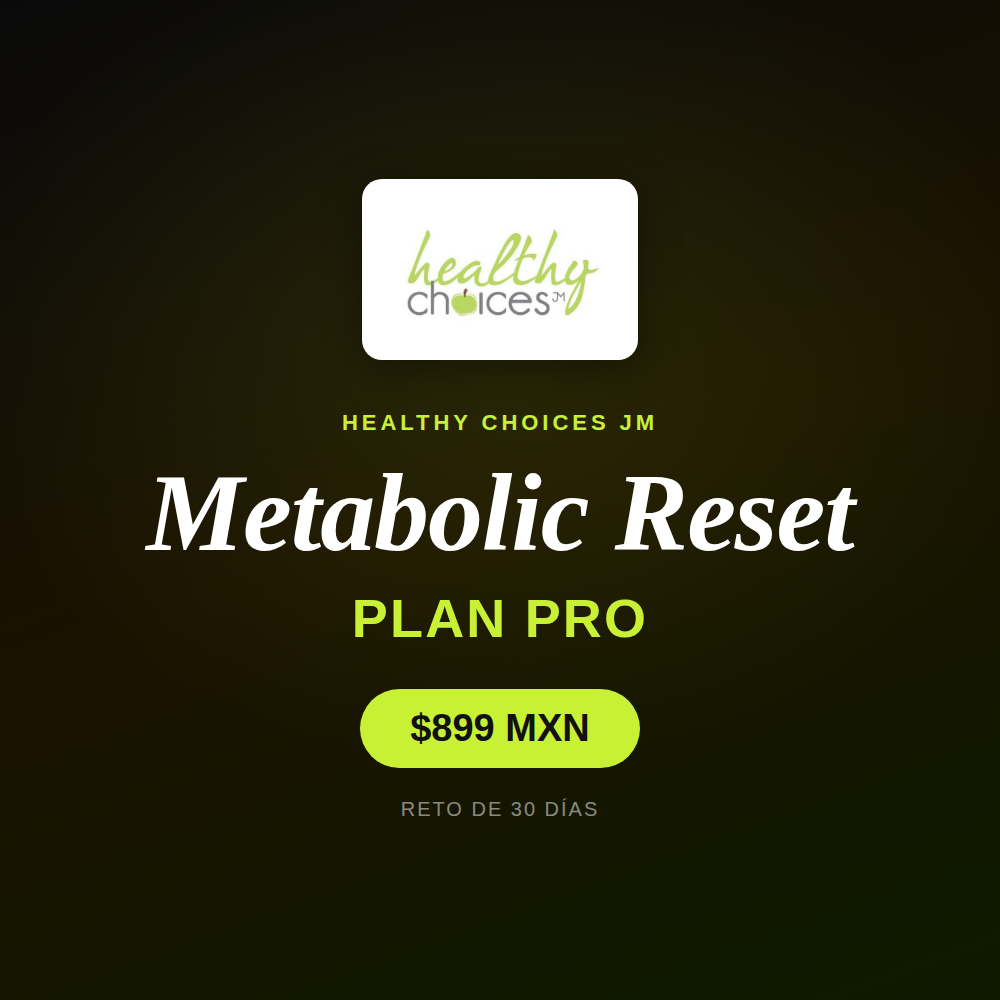 Metabolic Reset - Plan Pro