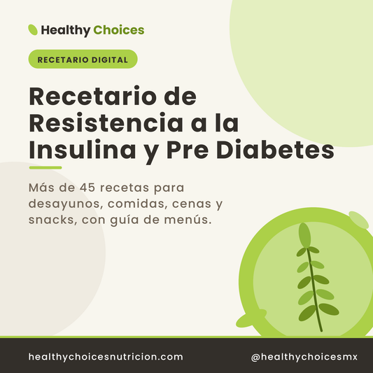Recetario de Resistencia a la Insulina Y Pre Diabetes