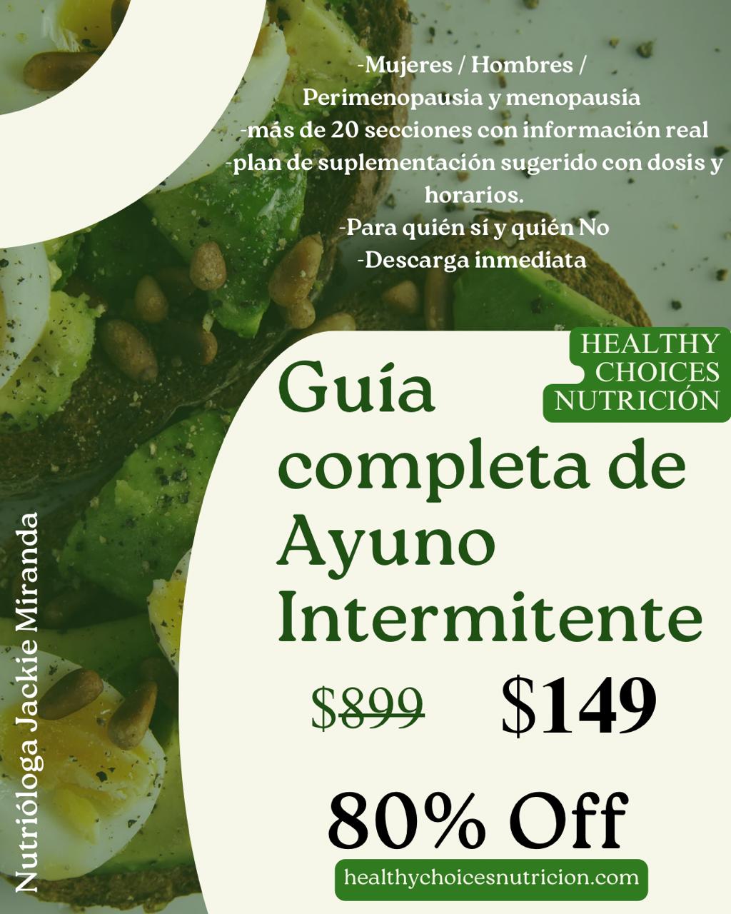 Guía Completa de Ayuno Intermitente