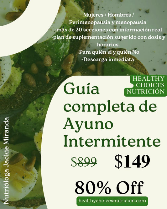 Guía Completa de Ayuno Intermitente