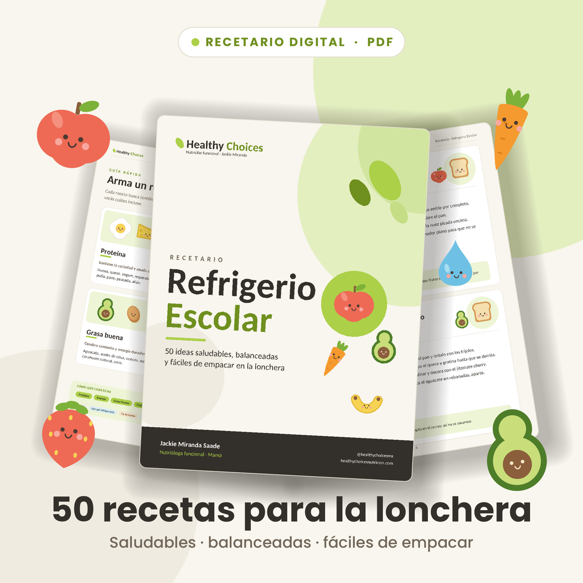 Recetario Refrigerio Escolar